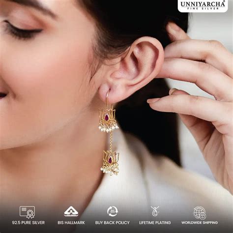 Shop Silver Sui Dhaga Earrings & Jewelry – Unniyarcha