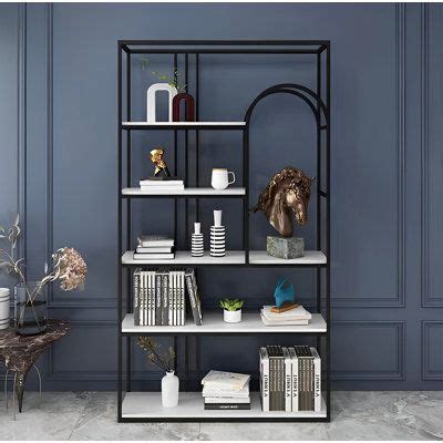 New Modern Black Bookshelf|Multipurpose Storage rack – Sam Home Collection