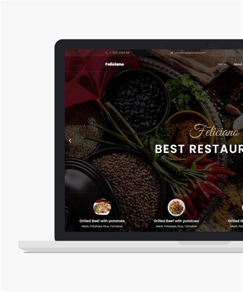 Image result for Restaurant Website HTML CSS with Bootstrap