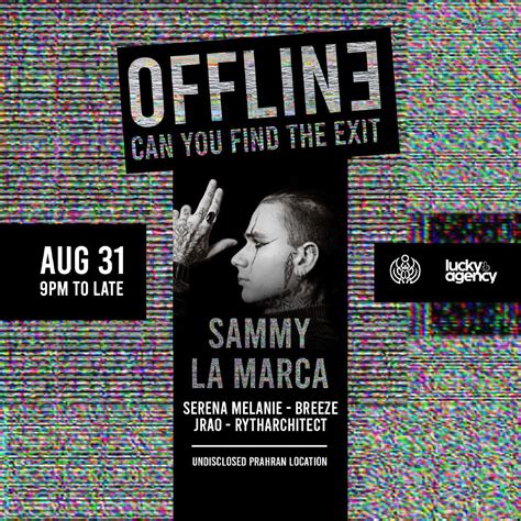 OFFLINE: CAN YOU FIND THE EXIT, UNDISCLOSED PRAHRAN LOCATION, 31 August ...