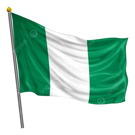 Nigeria Flag Fluttering With Cloth Texture, Nigeria, Flag, Clipart PNG Transparent Clipart Image ...