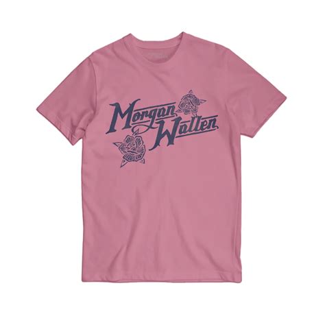 Morgan Wallen Pink Floral T-Shirt - Morgan Wallen