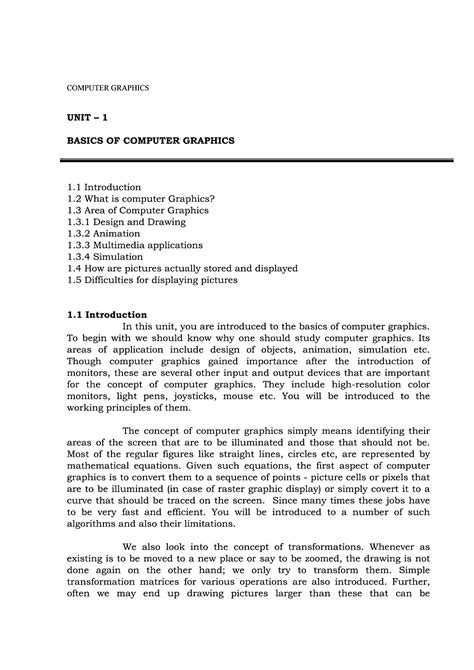 Image result for Computer Graphics Basics