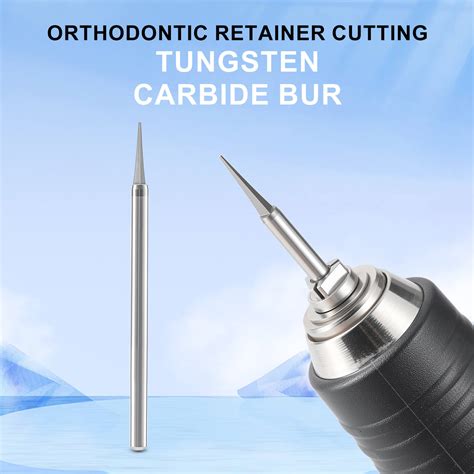 Dental Orthodontic Retainer Cutting Tungsten Carbide Bur HP 2.35mm - AZDENT