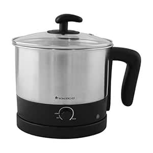Wonderchef Prato 1.2-Litre Multicook Kettle (Silver) : Amazon.in: Home ...