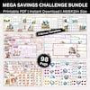 Buy A6 Birthday Savings Challenge Printable Bundle, Mini Happy Birthday ...