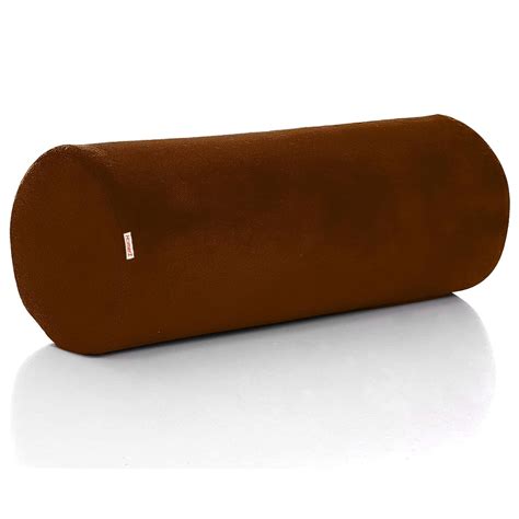 Homerz Premium Foam Bolster, Extra Firm, 20x9x9 inch Size, Velvet Cover ...