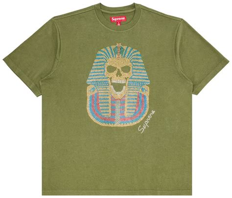 SUPREME KING TUT S/S TOP OLIVE MEN'S