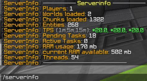 Image result for ServerInfo Command