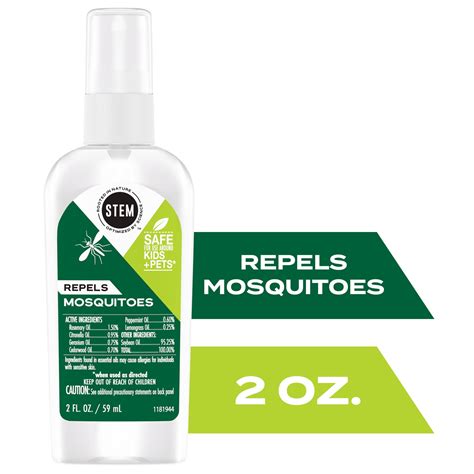 STEM Natural Bug Human Insect Spray, Mosquito Repellent with Botanical ...