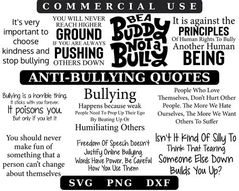 Text Bullying Quotes Bullying Quotes Short Etsy
