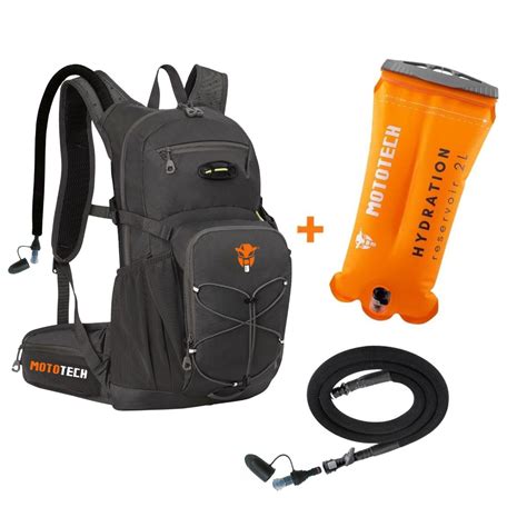 MOTOTECH Hydration Reservoir + Stealth Hydration Backpack ...