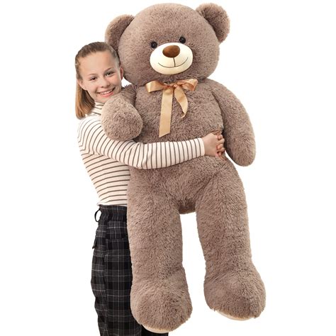 Buy Tezituor Big Teddy Bear,52'' Giant Stuffed Animal Plush,Soft Gifts ...