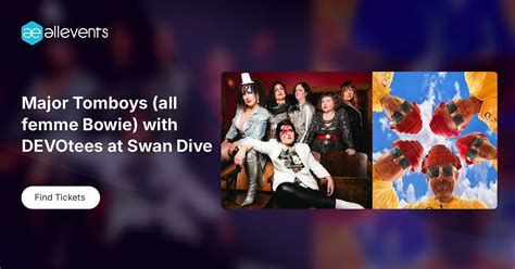 Major Tomboys (all femme Bowie) with DEVOtees at Swan Dive, Swan Dive ...