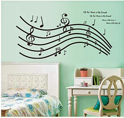Buy SYGA PVC Vinyl Wall Stickers for Living Room Self Adhesive Stickers ...
