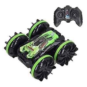 Buy Jaerb Amphibious Stunt RC Car, Double Sided Operating 180° 360 ...