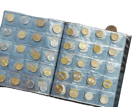 Mahogany Life 200 Large Pockets Coin Album for Collection (Large) - Big ...