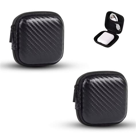 HUMBLE Carrying Square Case Pouch Cover for Earphones | Compact Storage ...
