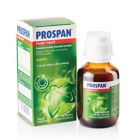 Prospan Mucus and Cough Syrup for Adults, Soothes Cough, Mucus Relief ...