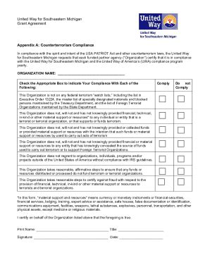 Fillable Online Patriot-Act-Counterterrorism-Compliance-Form.doc Fax ...
