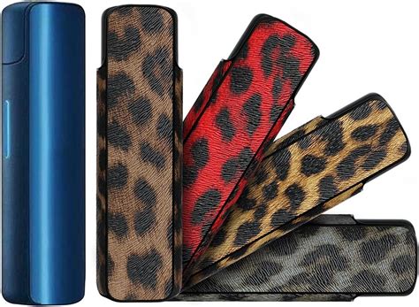 Buy YIXIANGTING 4 Colors Skin Leather Leopard Print Case Compatible ...