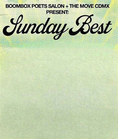 Sunday Best! A Gospel Brunch Experience, Outline, Ciudad de México, 21 ...