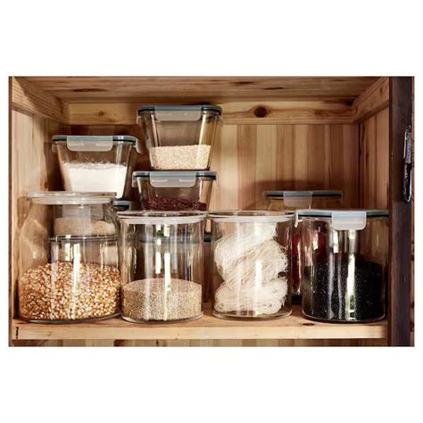 IKEA 365+ Jar with lid, glass | Food containers | Storage ...