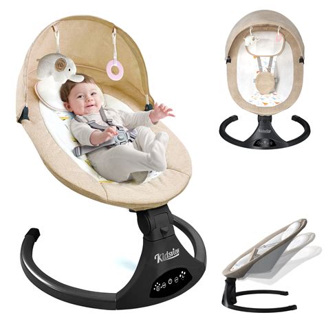 Bright Starts Whimsical Wild Portable Compact Baby Swing with Taggies ...