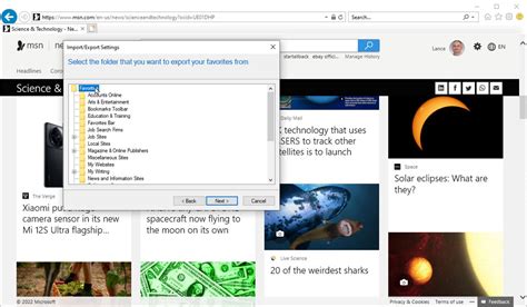 Image result for How to Add Msn.com to Menu Bar