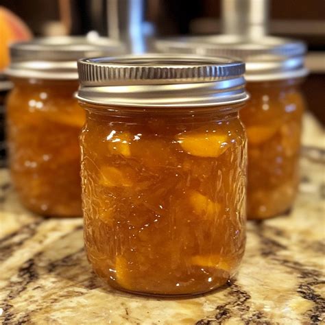 Easy Homemade Peach Jam Recipe - Sweet & Delicious