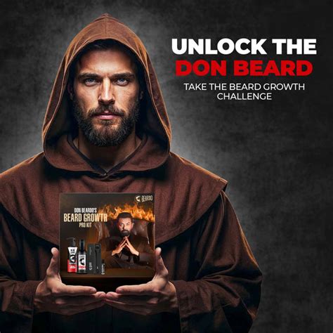 Don Beardo’s Beard Growth Pro Kit | Faster, Thicker Beard Results ...