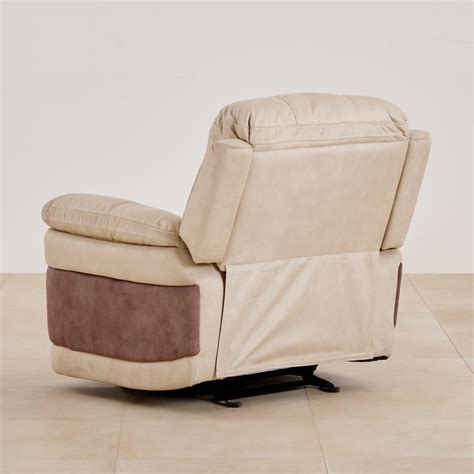 Buy Dawson Fabric 1-Seater Recliner - Beige from Home Centre at just ...