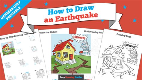 How to Draw an Earthquake - Really Easy Drawing Tutorial