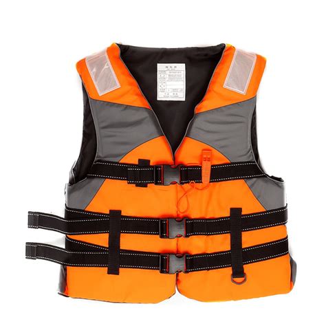 Traditional Life Vest Life Jacket Vest-PFD Fully Enclose Polyester Foam ...