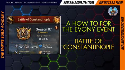 Battle of Constantinople | Empire Build Academy - battle of constantinople map evony