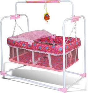 AVARIN New Born Baby Swing Cradle with Mosquito Net - jhula, palna ...