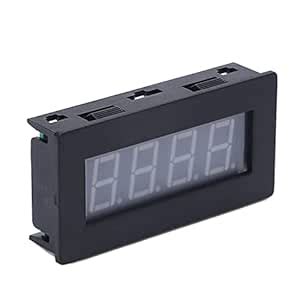 Adium 4 Digit Tachometer, Embedded Mount DC 8‑15V Rotation Speed Tester ...