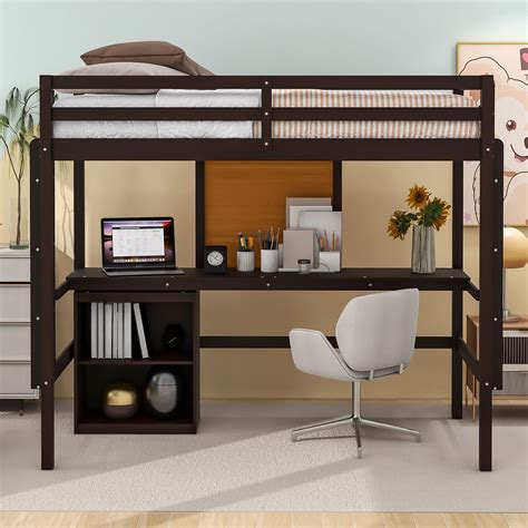 Jordan Twin Loft Bed With Desk at Terry Greene blog