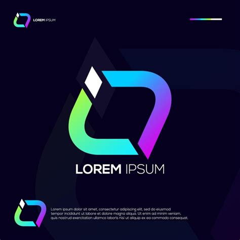 Designideen für moderne Buchstaben IO-Logos | Premium Vektor