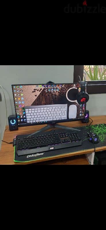 Image result for Gaming PC Setup Monitor