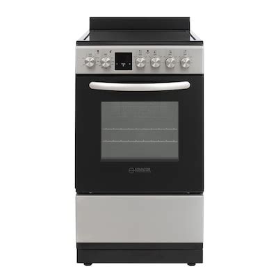Freestanding CONVECTION OVEN+AIR FRYER Single Oven Electric Ranges at ...