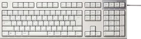 Buy REALFORCE Topre R3S Keyboard full size 112 keys super white/black ...