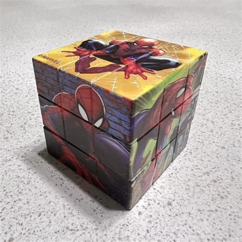 Rubik's cube Spider Man Disney Marvel puzzle toy India | Ubuy