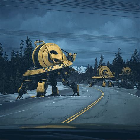 The Amazing Sci-Fi Art of Simon Stålenhag | Science Fiction Artist