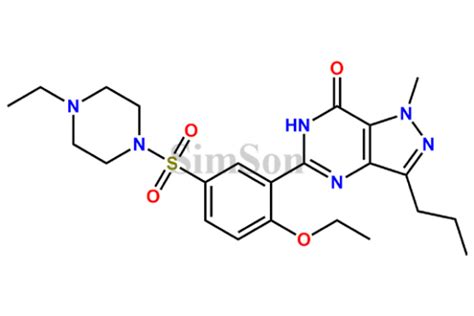 Sildenafil N-Ethyl Impurity | CAS No- 642928-07-2 | Simson Pharma Limited