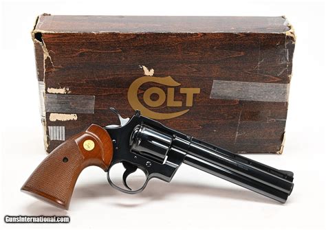 Image result for Colt .357 Python 6 Inch for Sale