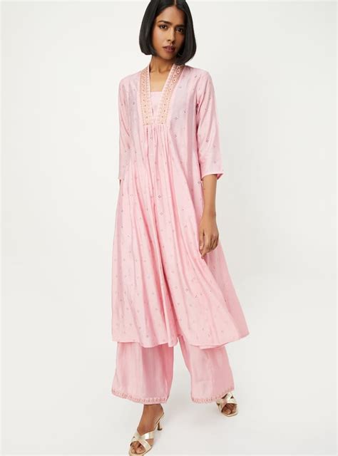Buy Women Embroidered A-Line Kurta Online at just Rs. 1299.0 ...