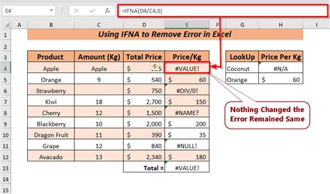 Image result for Excel Remove Error Formula