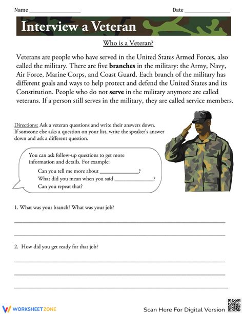 Army Recruiting Interview Worksheet 的图像结果