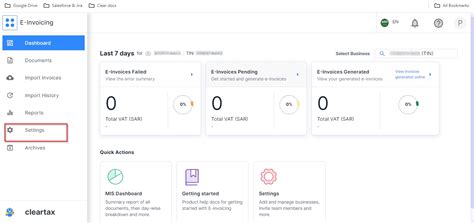 How to get E-Invoicing KSA Auth Token? | ClearTax Docs